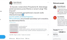 Un timbre à l'effigie de Volodymyr Zelensky ?