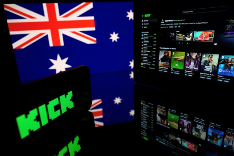 La plateforme australienne Kick va coopérer avec les autorités françaises après la mort en direct du streamer français Jean Pormanove le 18 août ( AFP / Lionel BONAVENTURE )