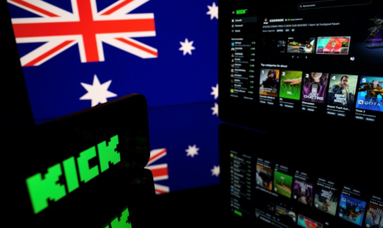 La plateforme australienne Kick va coopérer avec les autorités françaises après la mort en direct du streamer français Jean Pormanove le 18 août ( AFP / Lionel BONAVENTURE )