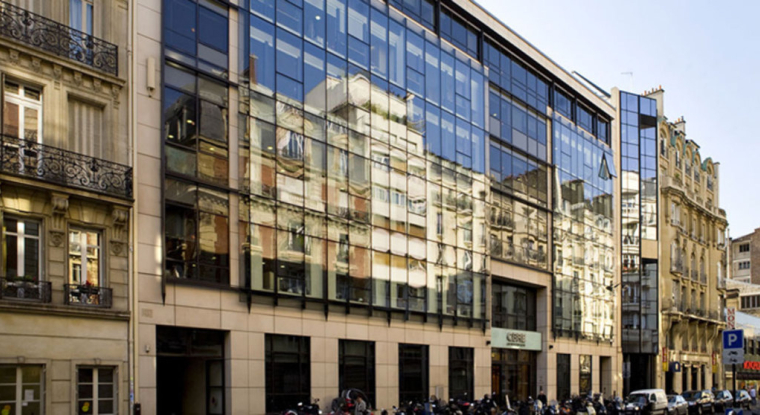 Un immeuble géré par Eurosic, rue de Courcelles, à Paris. (© Eurosic)