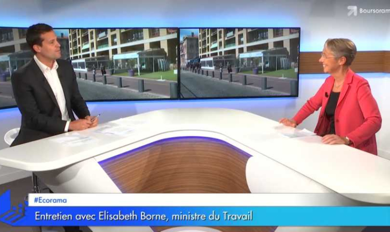 Elisabeth Borne (ministre du Travail) : "Je conseille aux Français de regarder les sites des commerçants de proximité plutôt que d'acheter sur Amazon !"