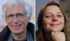 Combinaison de photos, à des dates non précisées et fournies par leurs familles, de Jacques Paris et Cécile Kohler ( FAMILY HANDOUT / Handout )