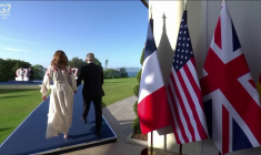 Sommet du G7: Macron reçoit ses alliés des grands pays industrialisés à Evian