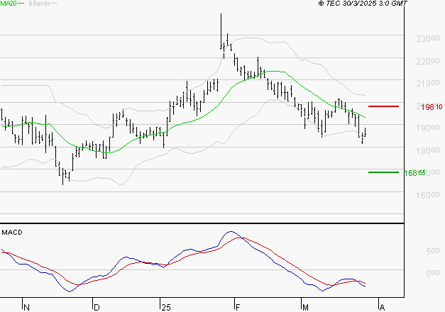 SARTORIUS STEDIM BIOTECH : La tendance baissière peut reprendre