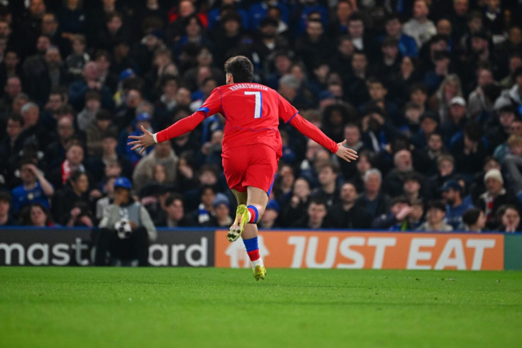 Kvaratskhelia regrette d'avoir célébré son but