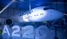 airbus groupe A220 air baltic (Crédit:  / crédit photo airbus groupe)