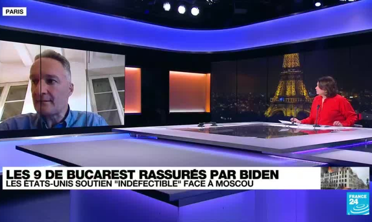 Joe Biden en Pologne : les "Neuf de Bucarest" rassurés par l'engagement du président américain