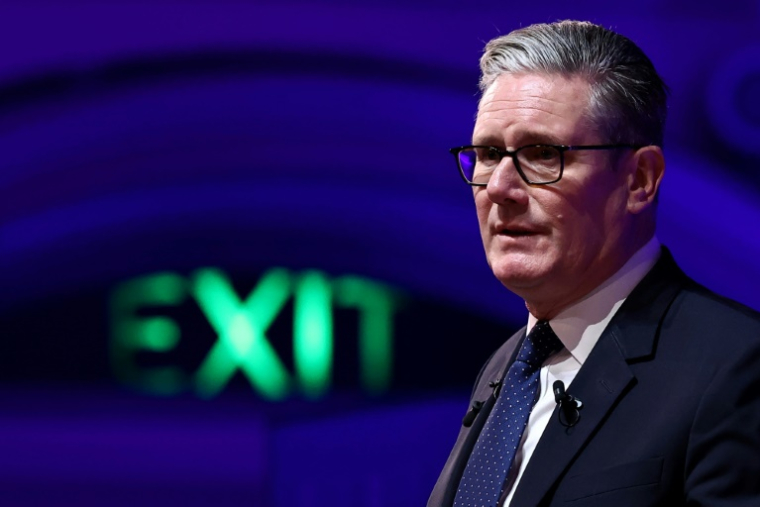 Le Premier ministre travailliste Keir Starmer, le 26 septembre 2025 à Londres ( AFP / HENRY NICHOLLS )