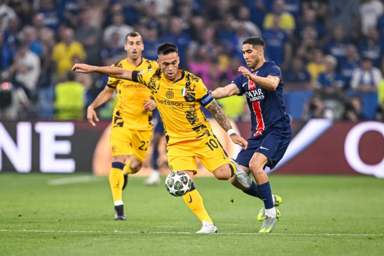 Lautaro Martinez rend hommage à Achraf Hakimi