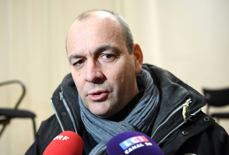 Laurent Berger à Paris, le 11 février 2023. ( AFP / BERTRAND GUAY )