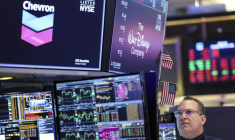 Un opérateur à la Bourse de New York, le 24 mars 2026 ( AFP / ANGELA WEISS )