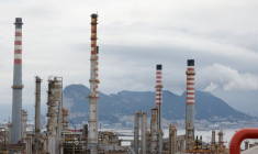 Une usine d'hydrogène vert au Cepsa Energy Park à San Roque, en Espagne