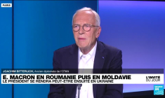 Visite d'Emmanuel Macron en Roumanie : "C'est important de montrer de la solidarité"