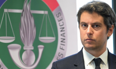 Gabriel Attal, le 9 mai 2023, à Ivry-sur-Seine ( AFP / bERTRAND GUAY )