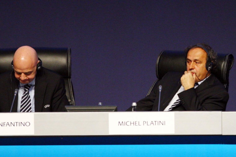 À quelques jours du Mondial, Michel Platini ne lâche pas l’affaire avec Gianni Infantino