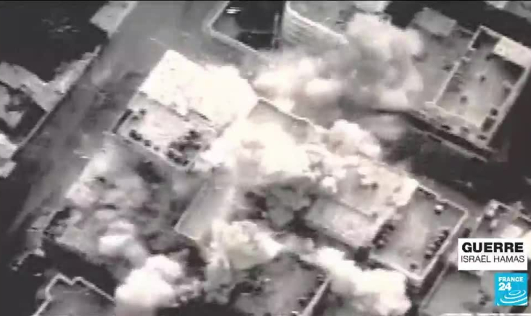 Gaza : l'armée israélienne progresse dans son offensive terrestre, les civils en première ligrne