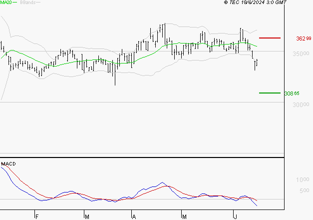 VIRBAC SA : Sous les résistances, une consolidation est probable