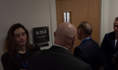 Emmanuel Macron rencontre son homologue libanais Joseph Aoun à Chypre