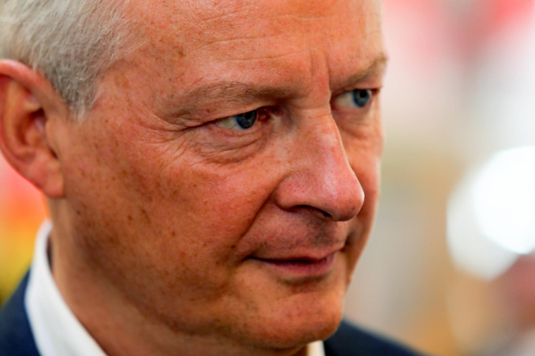 Bruno Le Maire, le 4 septembre 2023, à Châlons en Champagne ( AFP / FRANCOIS NASCIMBENI )