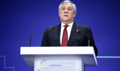 Le ministre italien des affaires étrangères Antonio Tajani