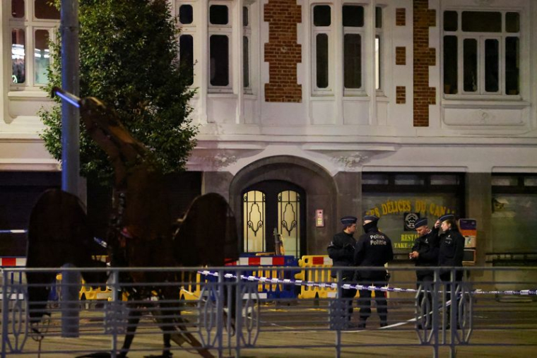 Lieux sécurisés de la fusillade à Bruxelles