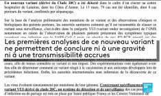 Covid-19 : un nouveau variant détecté en Bretagne