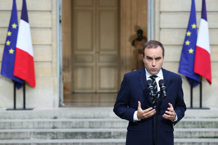 Sébastien Lecornu à Paris le 3 octobre 2025. ( POOL / ALAIN JOCARD )