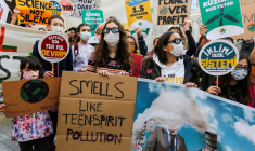 COP26: DES MANIFESTATIONS DANS LE MONDE FACE À LA CRISE CLIMATIQUE