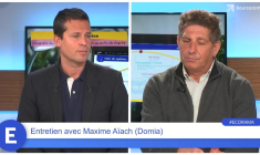 Maxime Aïach (PDG de Domia) : "Peut-être qu'on reviendra en Bourse mais aujourd'hui ce n'est pas d'actualité !"