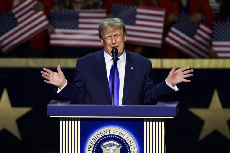 Donald Trump à Dallas, aux États-Unis, le 9 septembre 2026. ( GETTY IMAGES NORTH AMERICA / ALEX WONG )