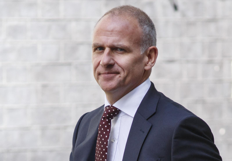 Dave Lewis, président du groupe de santé grand public Haleon, vient d'être nommé directeur général du groupe Diageo.  ( AFP / TOLGA AKMEN )