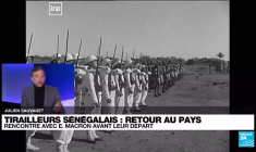 Neuf tirailleurs sénégalais rentrent au pays : rencontre avec E. Macron avant le départ