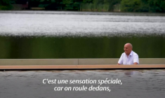Rouler à travers l'eau, l'astuce d'une piste cyclable belge pour un été plus frais