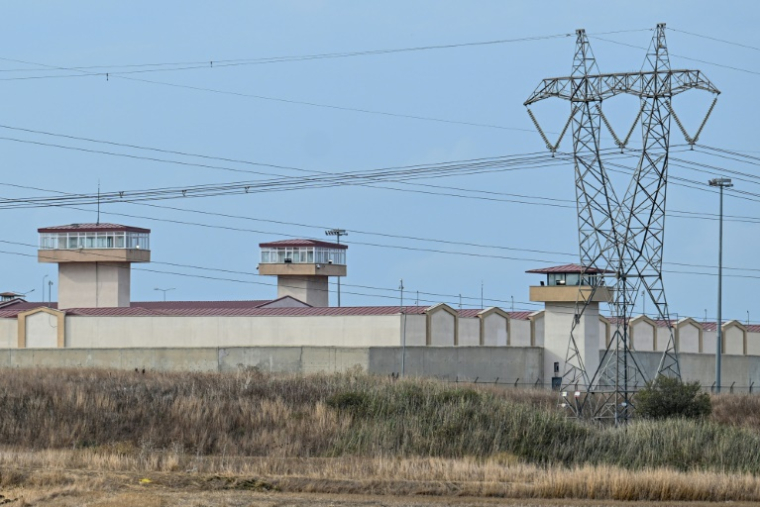 La prison de Silivri, où le maire d'Istanbul Ekrem Imamoglu est emprisonné, le 26 septembre 2025 à Istanbul, en Turquie ( AFP / Ozan KOSE )