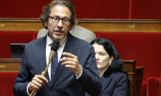 Jerome Guedj, le 14 mai 2024, à l'Assemblée nationale ( AFP / GEOFFROY VAN DER HASSELT )