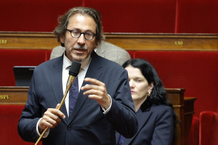 Jerome Guedj, le 14 mai 2024, à l'Assemblée nationale ( AFP / GEOFFROY VAN DER HASSELT )