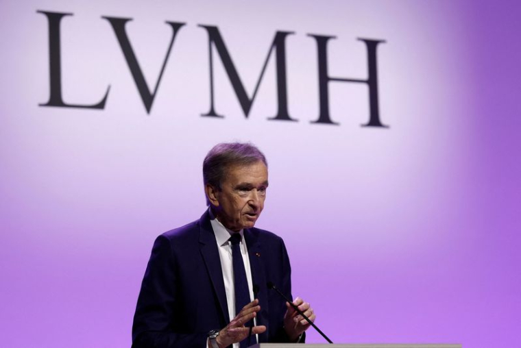 Le géant du luxe LVMH présente ses résultats annuels à Paris