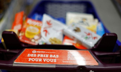 Un supermarché, à Nice