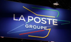 Le logo du groupe français La Poste