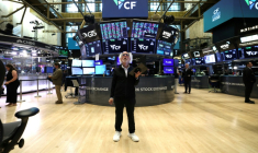 Un opérateur à la Bourse de New York, le 11 août 2025 ( AFP / TIMOTHY A. CLARY )