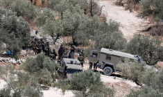 Conséquences d'une frappe aérienne israélienne près de Tulkarm