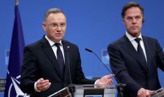 Rencontre à Bruxelles entre Rutte et Duda