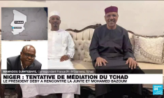 Niger : tentative de médiation du Tchad, le président Déby a rencontré la junte et Mohamed Bazoum