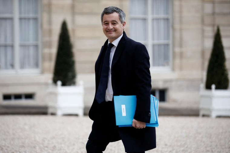 Le ministre français de l'Intérieur Gerald Darmanin