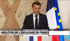 Abolition de l'esclavage : Emmanuel Macron rend hommage au franco-haïtien Toussaint Louverture