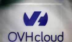 Logo de la société OVHcloud à Paris