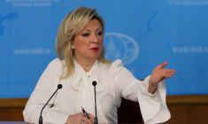 La porte-parole du ministère russe des Affaires étrangères, Maria Zakharova