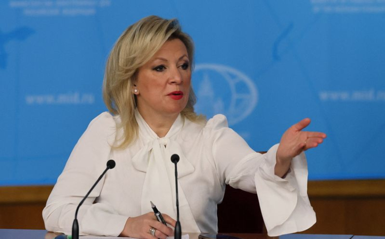 La porte-parole du ministère russe des Affaires étrangères, Maria Zakharova