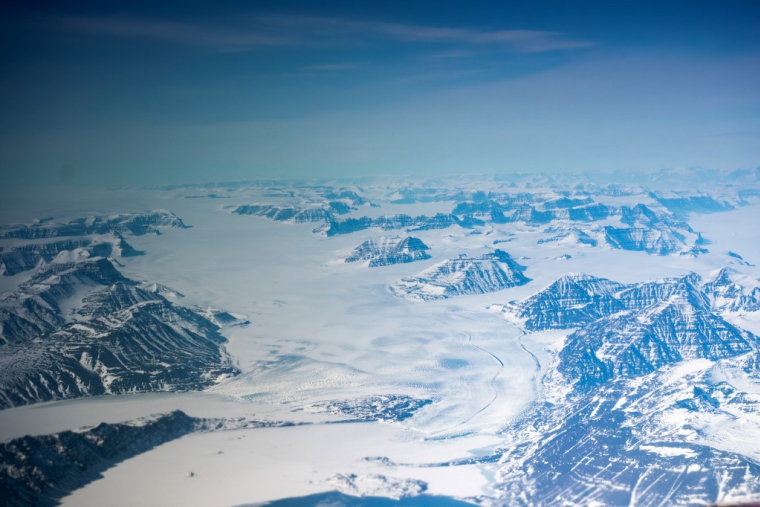 Vue aérienne du Groenland. (illustration) ( AFP / OLIVIER MORIN )