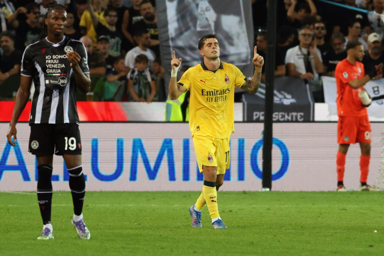 L'AC Milan en balade à Udine